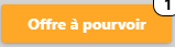 Statut Offre à pourvoir